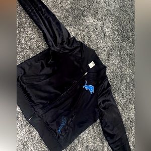 Pink Detroit Lions Football Jacket